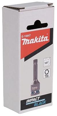 Makita Accessoires Slagschroefbit T55x78mm Impact Black 1/2" VK - E-19847 Makita Accessoires Slagschroefbit T55x78mm Impact Black 1/2" VK - E-19847