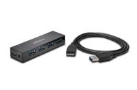 Kensington USB 3.0 4-Poorten Hub, Overdrachtsnelheden Tot 5 Gbps - 3Amps Om Smartphones En Tablets Snel Op Te Laden, Plug & Play-Installatie, Compatibel Met HP, Dell, Windows, Macbook, Thuiskantoor - thumbnail