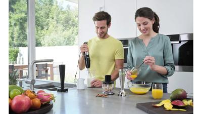 Braun MQ 9147X Staafmixer 1200 W Zwart, RVS - thumbnail