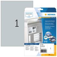 Etiket HERMA 4224 210x297mm weerbestendig zilver 25stuks - thumbnail