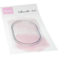 Marianne Design • stempels silhouette art oval frame - thumbnail