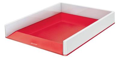 Brievenbak leitz wow a4 wit/rood Brievenbak leitz wow a4 wit/rood
