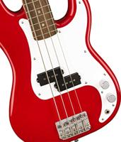 Squier Mini Precision Bass Dakota Red kinderbasgitaar / reisbasgitaar - thumbnail