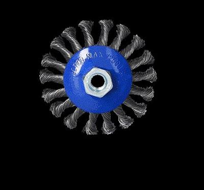 Brilliant Tools Kegelborstel, Ø 100 mm met M14 x 2,0 mm opname BT103101 BT103101 1 stuk(s) Brilliant Tools Kegelborstel, Ø 100 mm met M14 x 2,0 mm opname BT103101 BT103101 1 stuk(s)