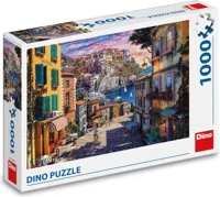 DinoToys Dinopuzzel van een italiaanse kust - 1000 stukjes - thumbnail