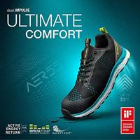 Albatros AER55 IMPULSE BLUE ORANGE LOW S1P ESD HRO SRA 647510329000043 Veiligheidsschoenen S1 Schoenmaat (EU): 43 Blauw, Oranje 1 paar - thumbnail