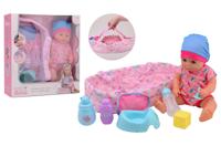 Baby Rose drinken plasbabypop, 35cm - thumbnail