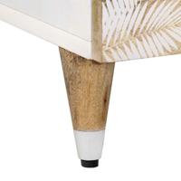 Salontafel 80x54x40 cm massief mangohout - thumbnail