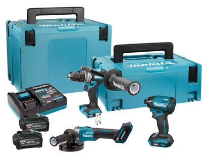Makita DK400NX Accu combiset 3-delig XGT 40V Max 4.0Ah in Mbox Makita DK400NX Accu combiset 3-delig XGT 40V Max 4.0Ah in Mbox