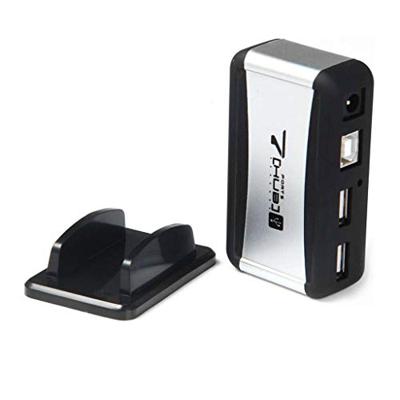 Frans stopcontact, USB 2.0-poorten, externe hub 7 met meerdere stekker, netstekker, voor laptop