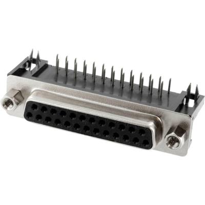 Connfly DS1037-01-25FNAKT74 DS1037-01-25FNAKT74 D-sub female connector Aantal polen: 25 Soldeerpennen 1 stuk(s) Tray