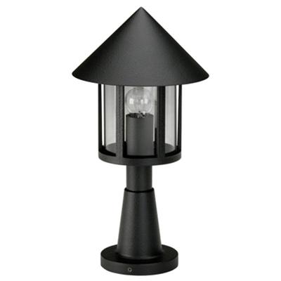 Albert Buitenlamp op sokkelToit zwart - 660539