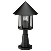 Albert Buitenlamp op sokkelToit zwart - 660539 - thumbnail