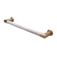 Elektrische Radiator Cascade 60x12 cm Calacatta Gold Calo-Bett Marble / Brushed Brass HD Heating - thumbnail