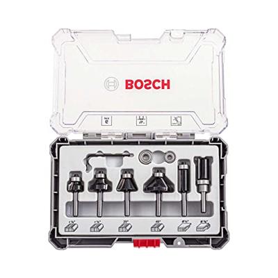 Bosch Accessoires Frezenset Afronden, Profileren | 1/4" | 6-delig - 2607017470