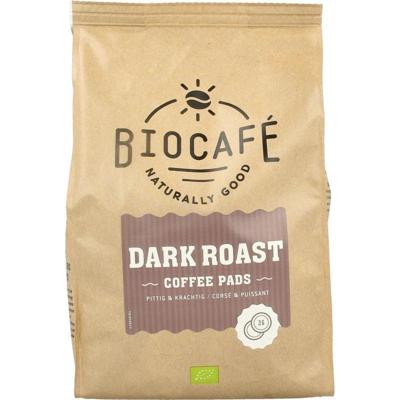 Biocafe Coffee pads dark roast bio 36 Stuks Biocafe Coffee pads dark roast bio 36 Stuks