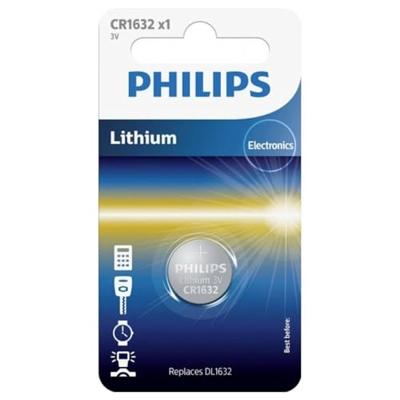 Philips Knoopcel CR1632 3 V 1 stuk(s) Lithium Minicells