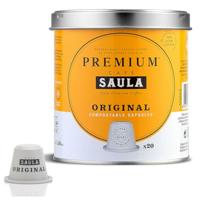 Koffiecapsules met doos Saula COMPOSTABLE INTENSE - thumbnail