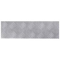 VidaXL Trap tread rechthoekig 15 pcs zilver 60 x 18 cm aluminium - thumbnail