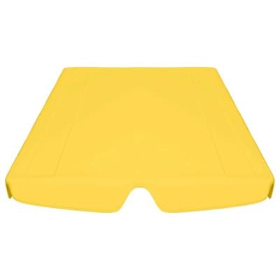 Vervangingsluifel voor schommelbank 188/168x110/145 cm geel