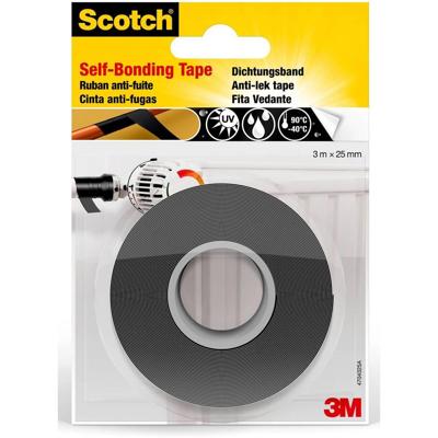 Scotch reparatieplakband anti-lek, ft 25 mm x 3 m, zwart, blisterverpakking