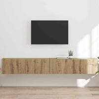 TV Wandkast 2 pcs Ambachtelijk eiken 60 x 31 x 29.5 cm - thumbnail
