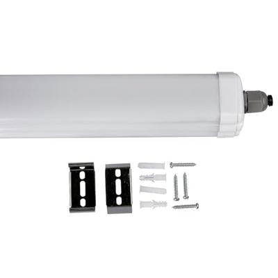 LED TL armatuur 120cm - 48W 5760lm (120lm/W) - IP65 - 6500K daglicht wit - Koppelbaar - Vervangt 200 Watt - thumbnail