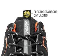 Grisport Safety Cross Safety Beat / 33602 Laag S3 Zwart/Oranje - Maat 42 - 00.049.007.42 - thumbnail