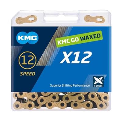KMC X12 waxed - ti-n - gold/black KMC X12 waxed - ti-n - gold/black
