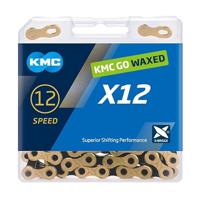 KMC X12 waxed - ti-n - gold/black - thumbnail