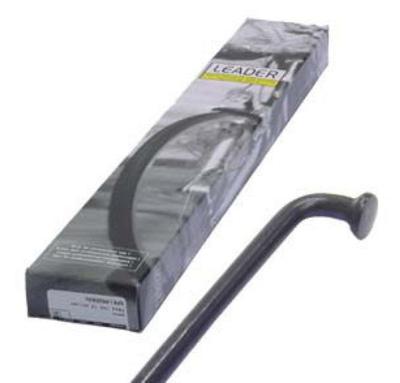 Sapim Spaken 286-14 leader ø2.00 mm fg 2,3 - zwart (100 stuks)