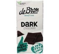 De Bron Suikervrije Tablet Dark Chocolate - thumbnail