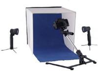 Falcon eyes opvouwbare opnamebox pbk-40ab-2ls 40x40 cm + 2 lampen - thumbnail