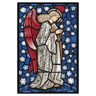 Raamtransfer Beschermengel Sint Peter&Paul Kerk