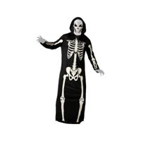 Kostuums voor Volwassenen Skelet Halloween - Maat: XS/S - Maat: XS/S - thumbnail
