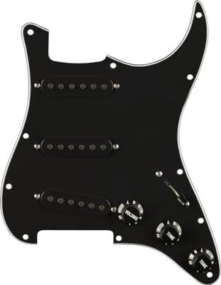 Fender Pre-Wired Strat Pickguard Pure Vintage &apos;65 RWRP Middle Black 11-Hole