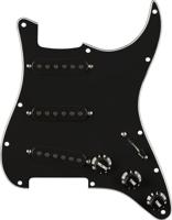 Fender Pre-Wired Strat Pickguard Pure Vintage &apos;65 RWRP Middle Black 11-Hole - thumbnail