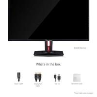 Viewsonic XG3220 Gaming-monitor, 80 cm (32 inch), 4 K, VA-paneel, HDR, 5 ms, FreeSync, HDMI, DP, USB 3.0, 2 x 5 watt-luidsprekers, zwart - thumbnail