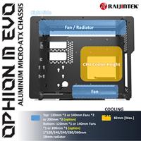 RAIJINTEK OPHION M EVO TGS mini tower behuizing - thumbnail