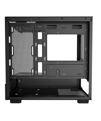ATX Semi-toren BehuizingKEEP OUT XC-301 GLASS Zwart - thumbnail