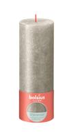 Bolsius shimmer rustiekkaars 190/68 champagne - thumbnail