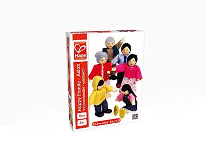 Hape poppenhuis familie aziatisch
