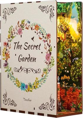 Tone-cheer Book Nook Secret Garden DIY Modelbouw Knutselen