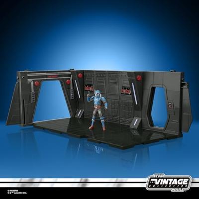 Star Wars: The Mandalorian Vintage Collection Tantive IV Hallway with Mandalorian Privateer Figure 10 cm