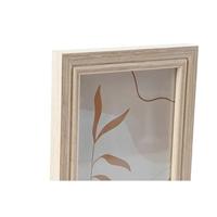 Muurfotlijst DKD Home Decor 32,5 x 1,5 x 45 cm Kristal Natuurlijk Bruin Modern Hout MDF - thumbnail