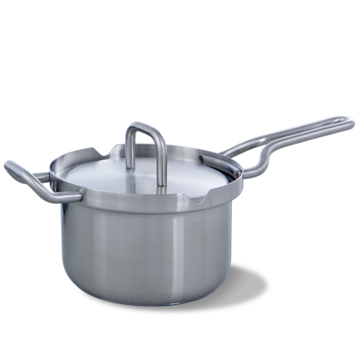 Q-linair Master steelpan 16 cm met deksel Q-linair Master steelpan 16 cm met deksel