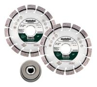 Metabo Accessoires Set: 2x Diamant slijpschijf | Ø 125x22,23mm | "UP" | 1x Snelspanmoer 630800000 - 628582000 - thumbnail