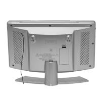 Denver MC-5220 Silver Stereoset CD, AUX, FM Incl. afstandsbediening, Wandmontage Zilver - thumbnail