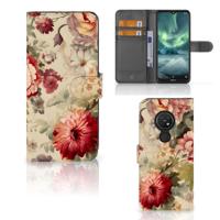 Hoesje voor Nokia 7.2 | Nokia 6.2 Bloemen - thumbnail
