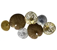 Wanddecoratie Monsterablad Metaal 110cm - thumbnail